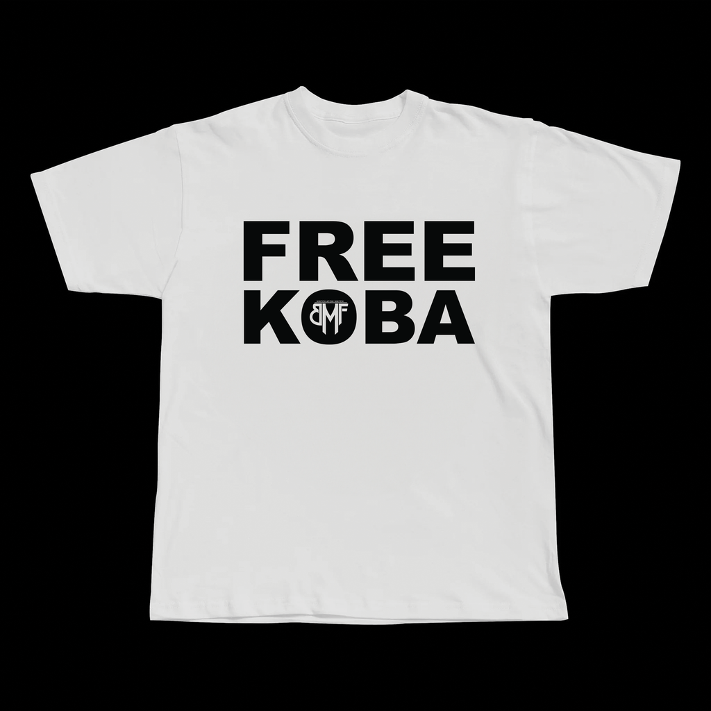T-Shirt FREEKOBA - Blanc