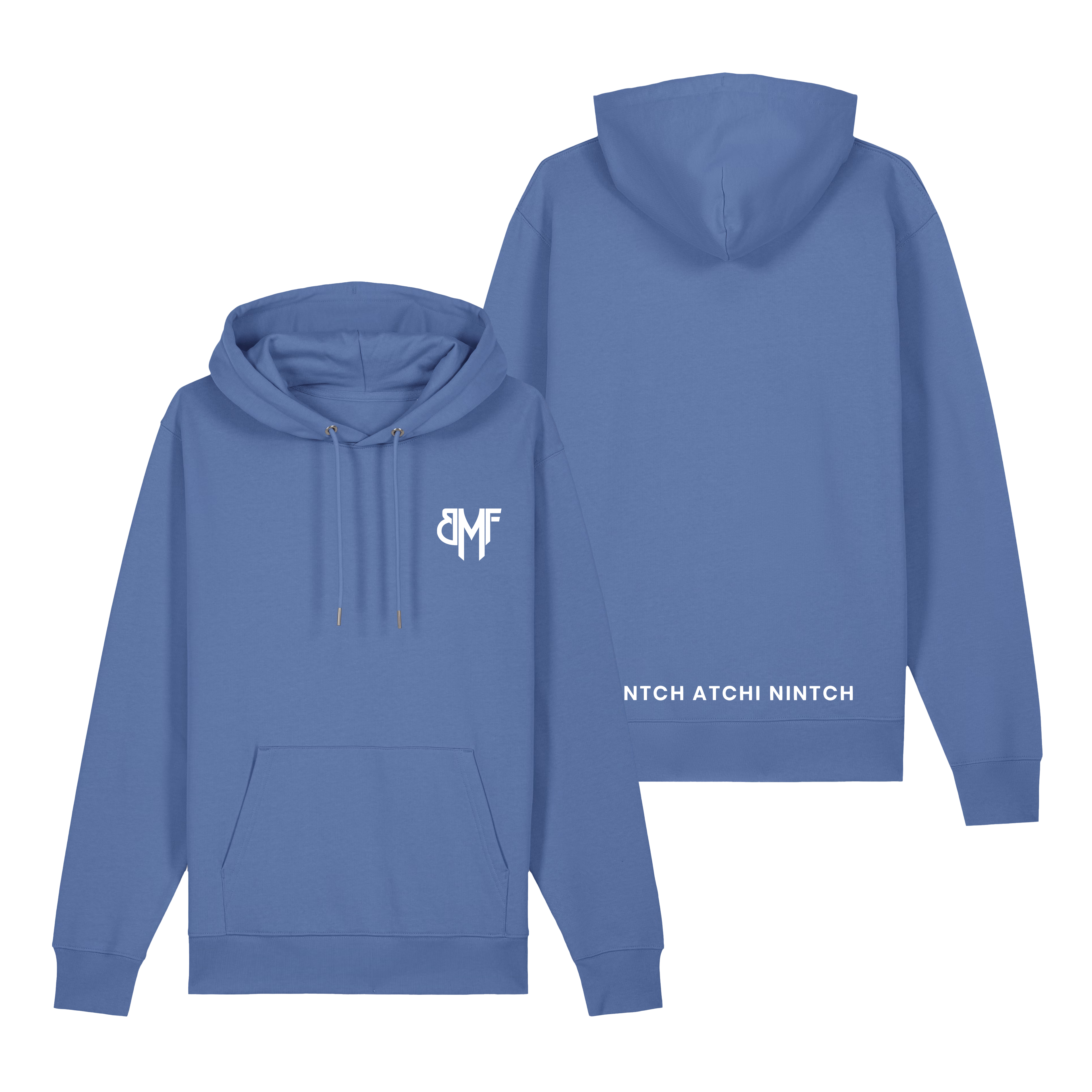 Hoodie BMF - Bright Blue