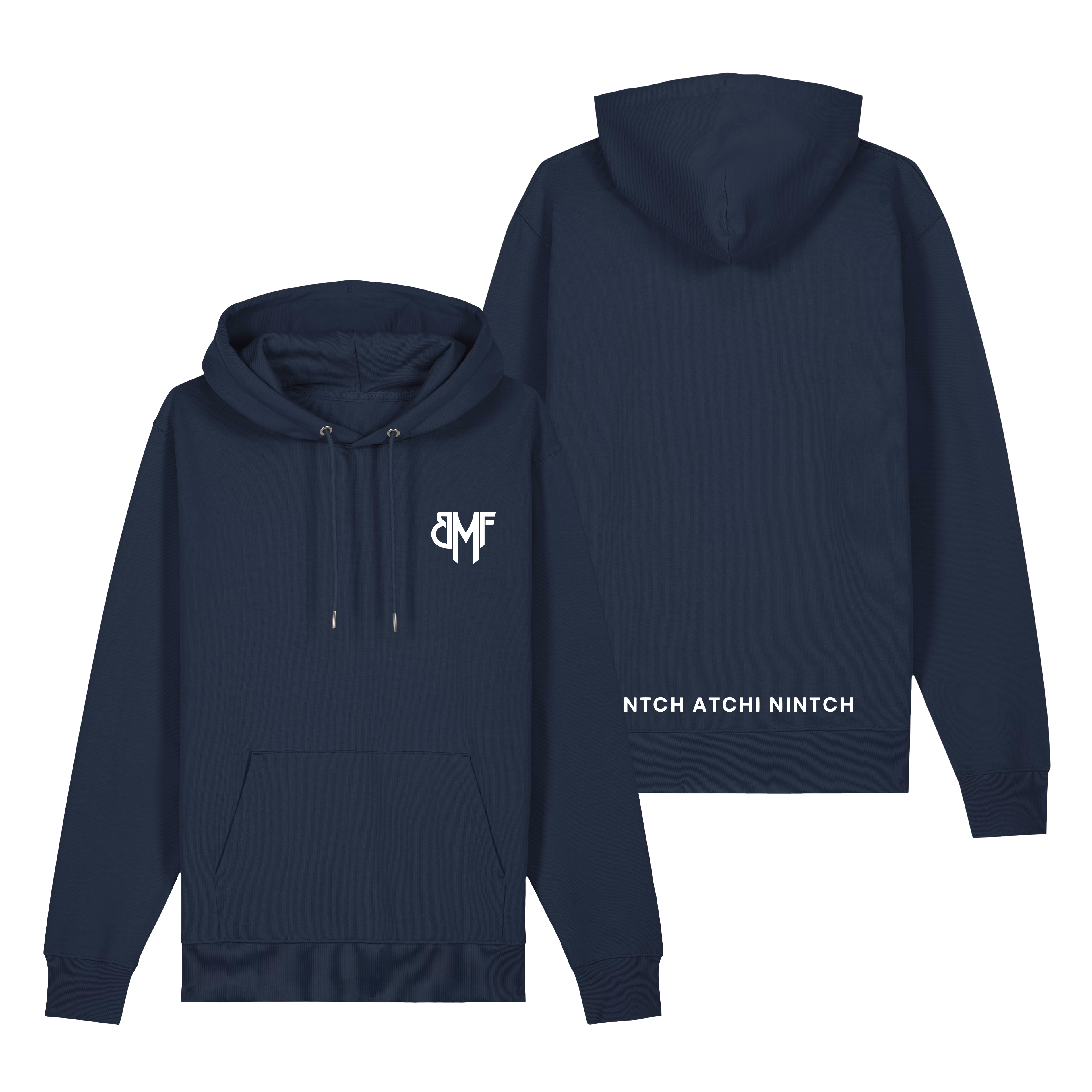 Hoodie BMF - Navy Blue