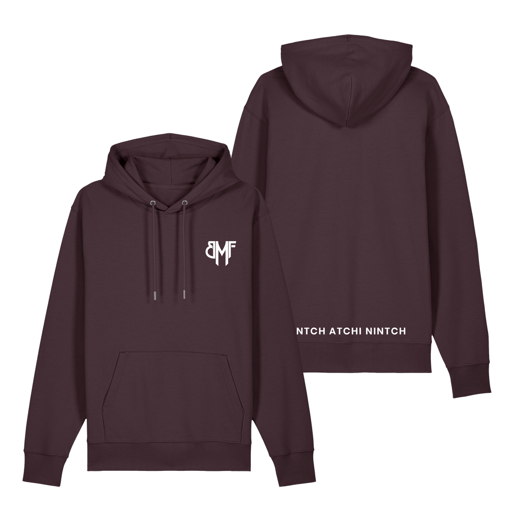 Hoodie BMF - Red Brown