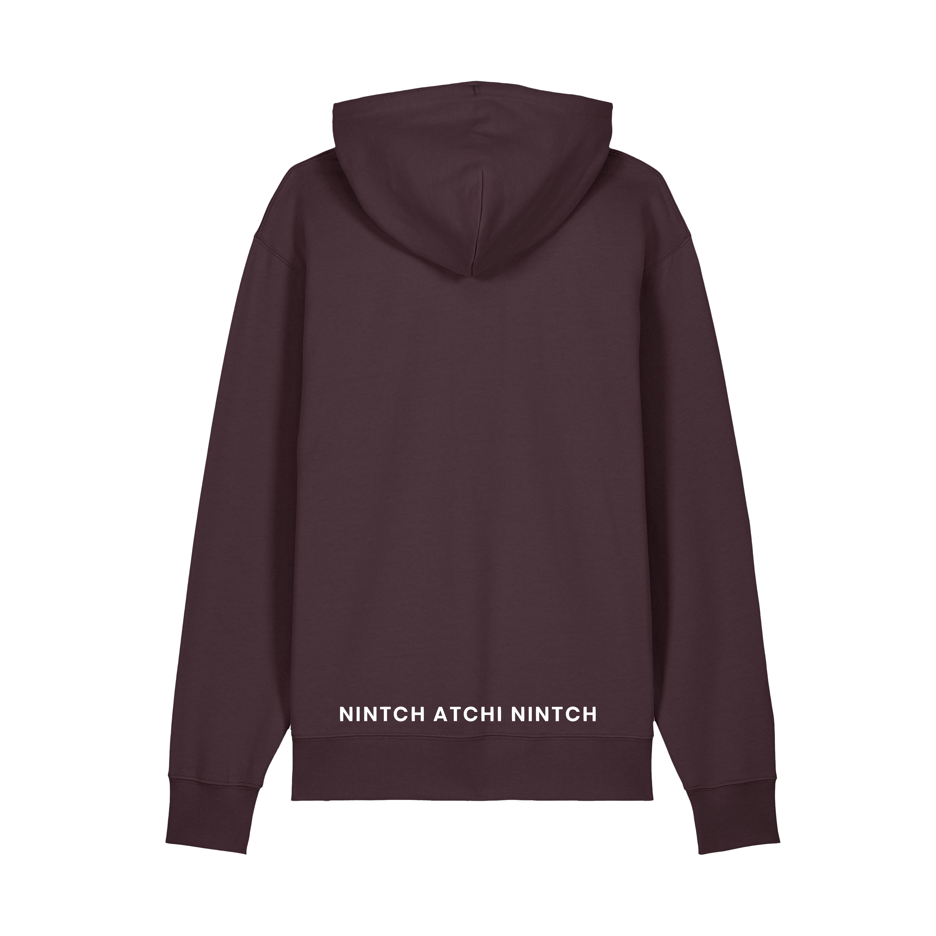 Hoodie BMF - Red Brown