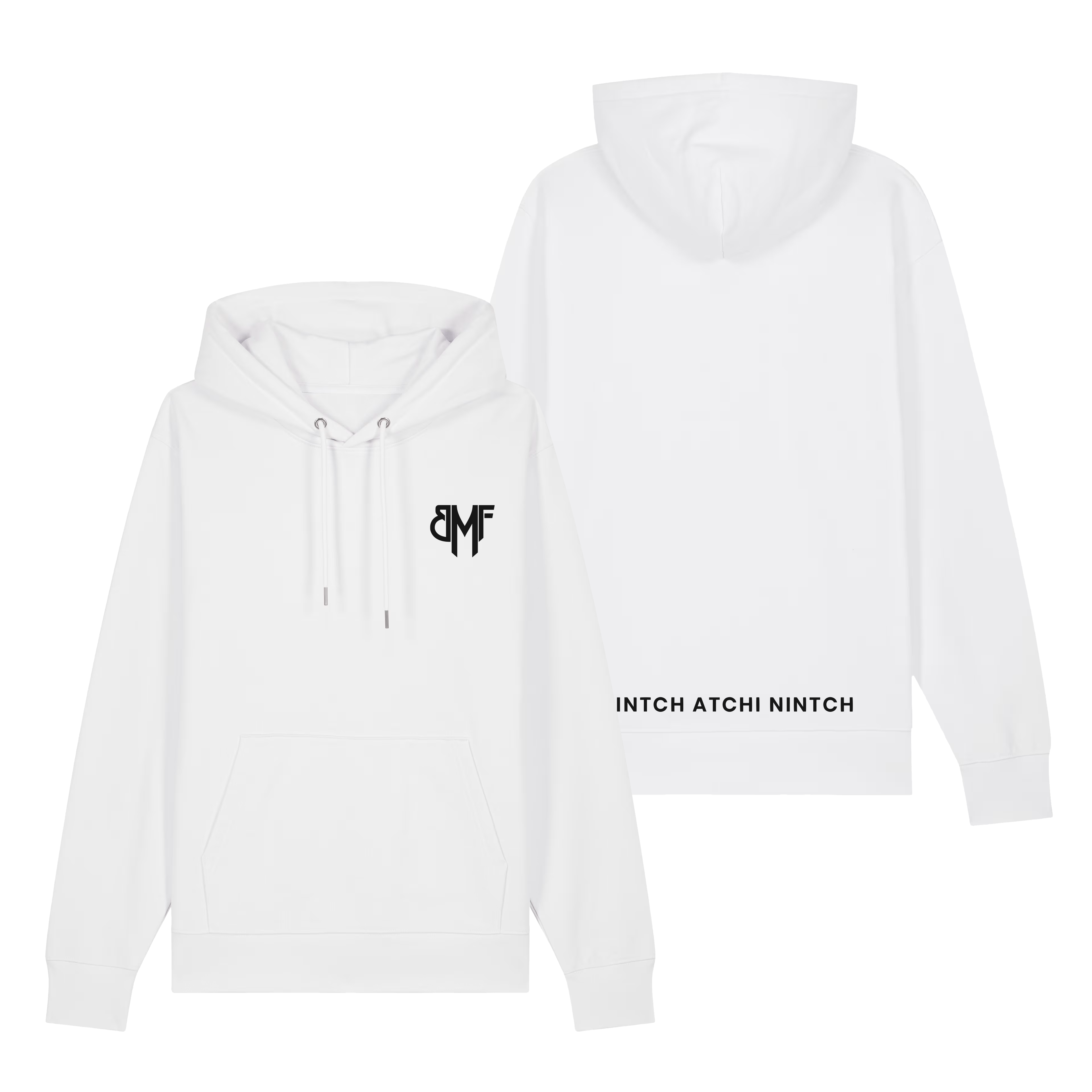 Hoodie BMF - White