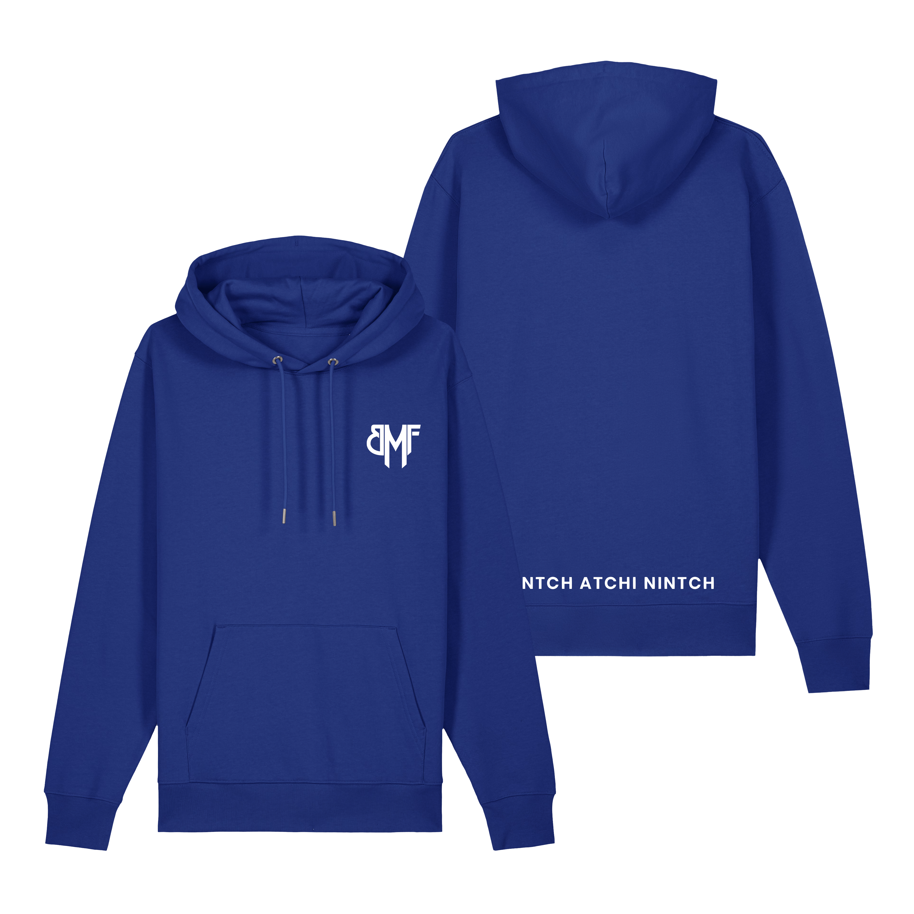 Hoodie BMF - Worker Blue