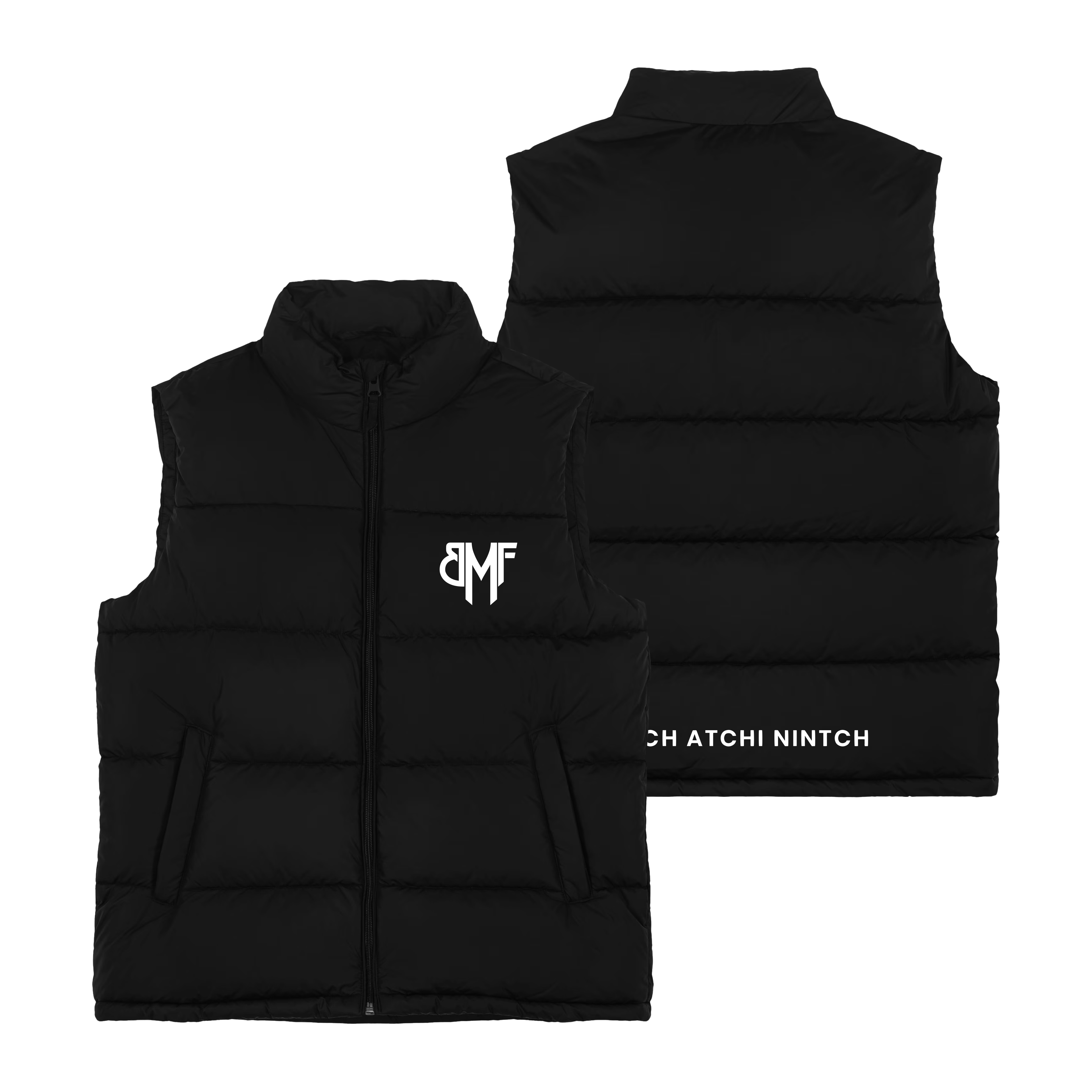 Doudoune Sans Manches BMF - Black