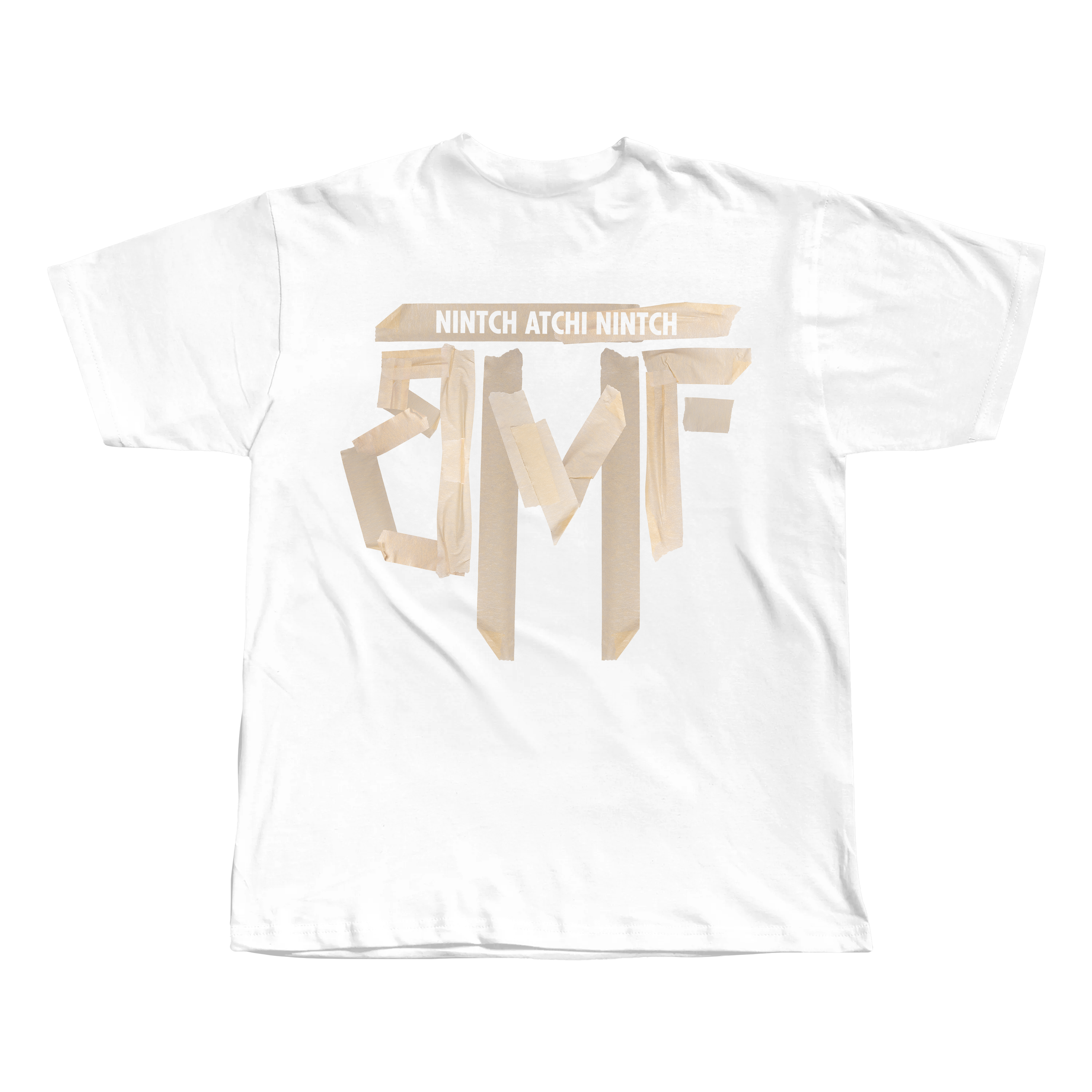 T-Shirt BMF TAPE - Blanc