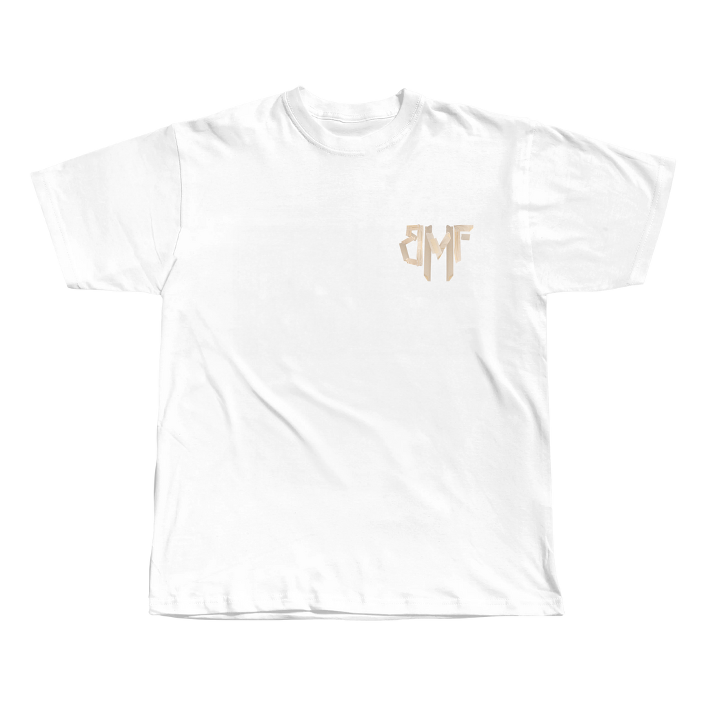 T-Shirt BMF TAPE - Blanc