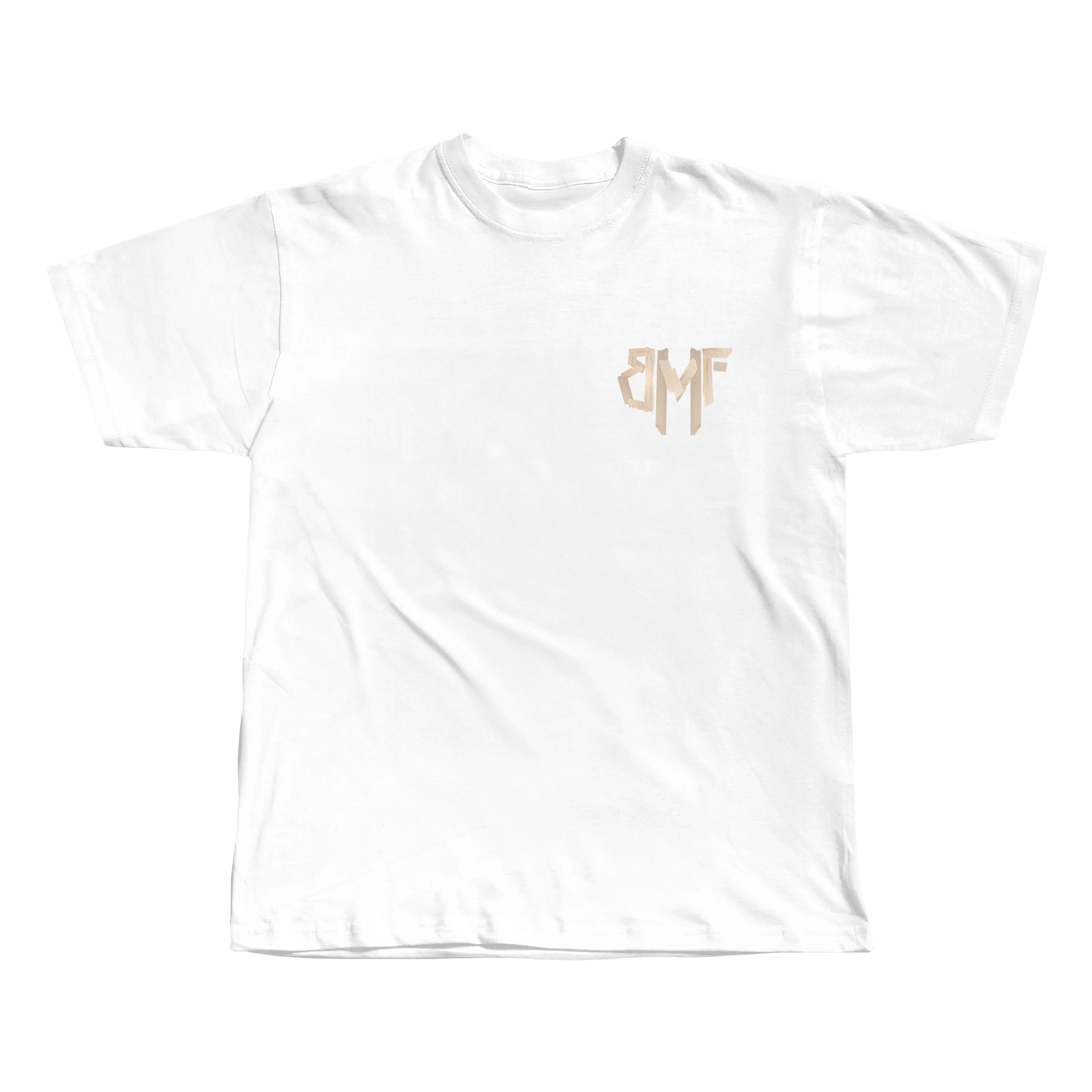 T-Shirt BMF TAPE - Blanc